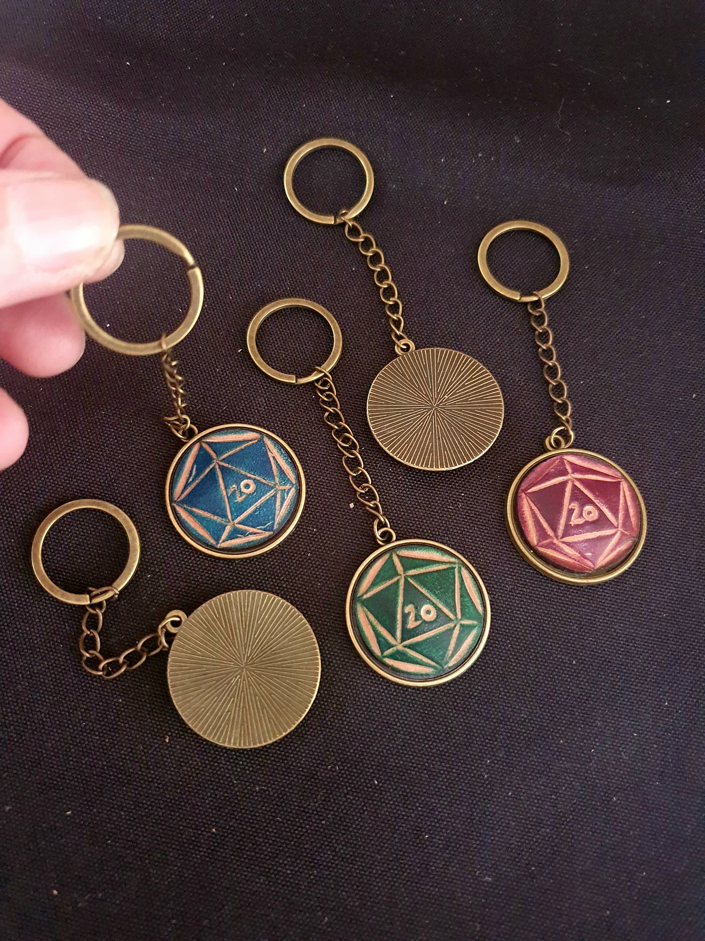 D20 Keychain / Charm