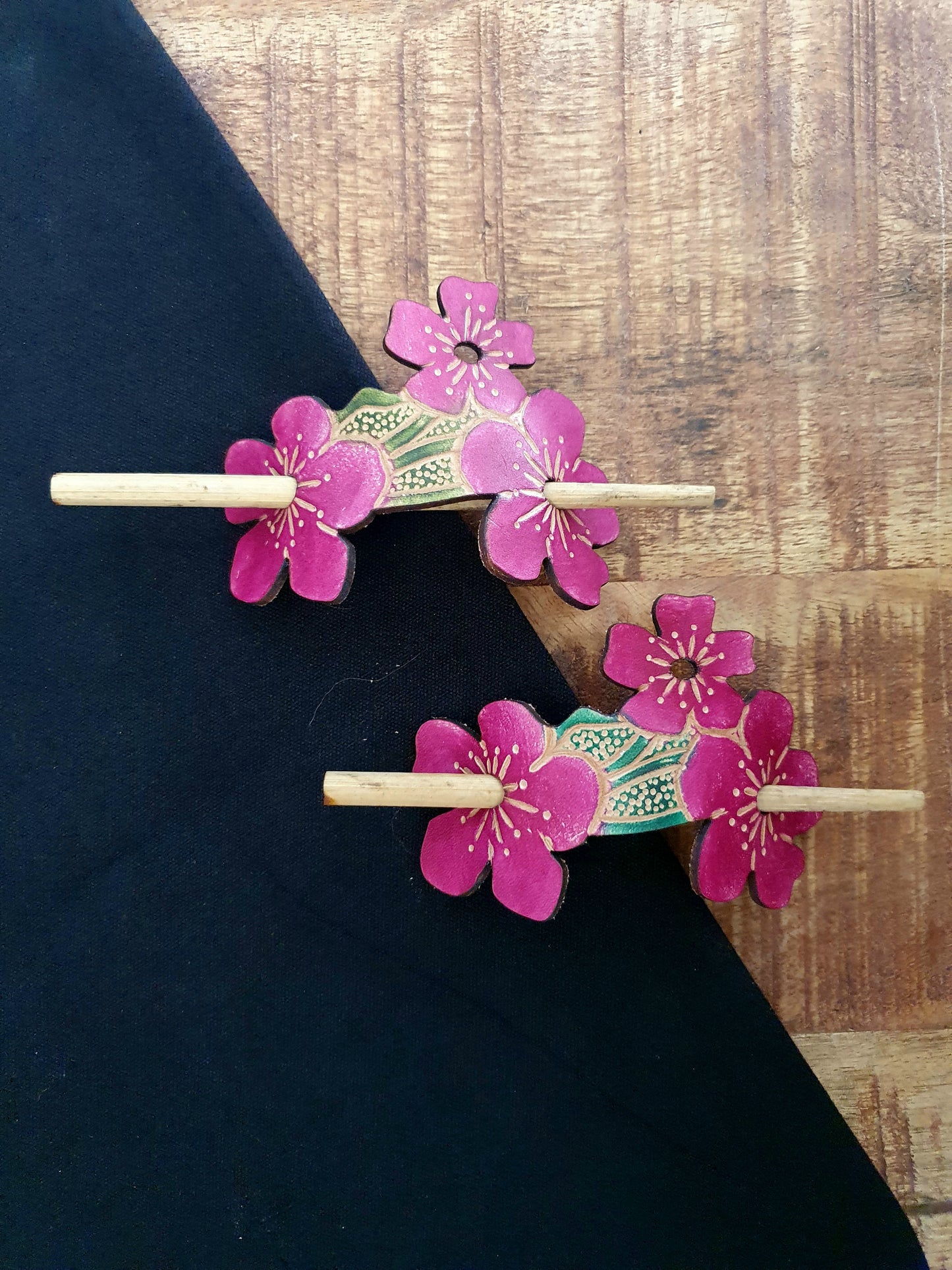 Barrette à cheveux Sakura