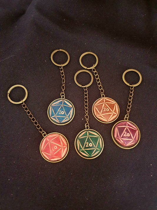 D20 Keychain / Charm